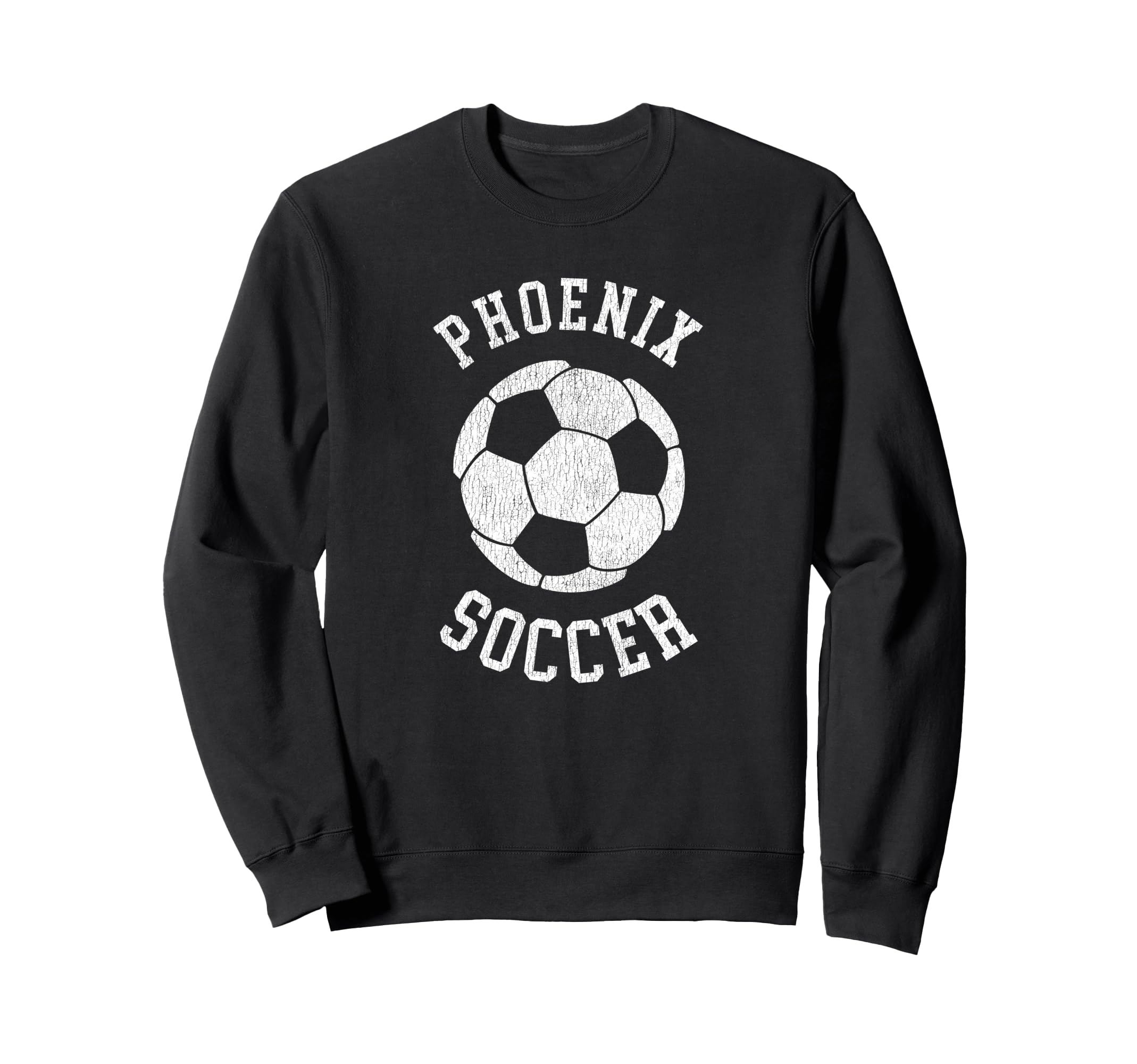 Phoenix Soccer Distressed 90S Sweatshirt - Streetwear Style Unisex - T-Shirt, Sweatshirt, Hoodie