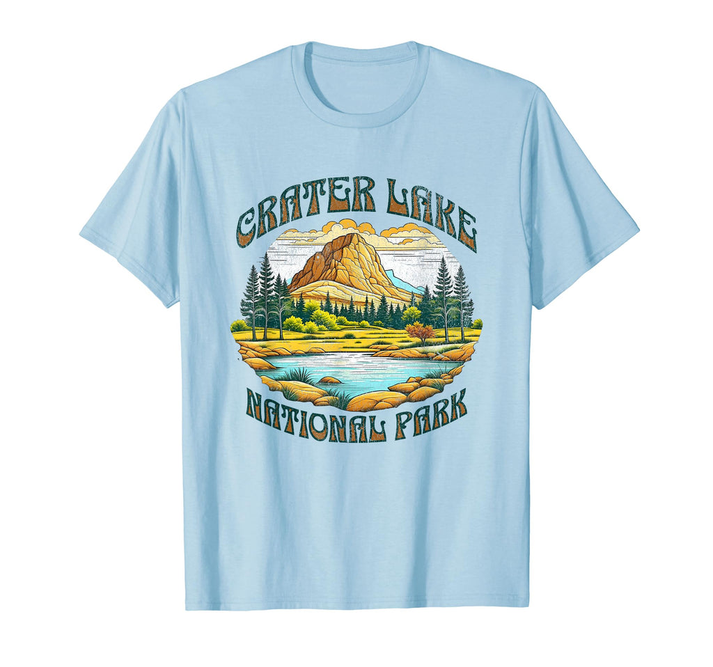 Crater Lake National Park Oregon Usa T-Shirt - Unique Graphic for Adults - T-Shirt, Sweatshirt, Hoodie