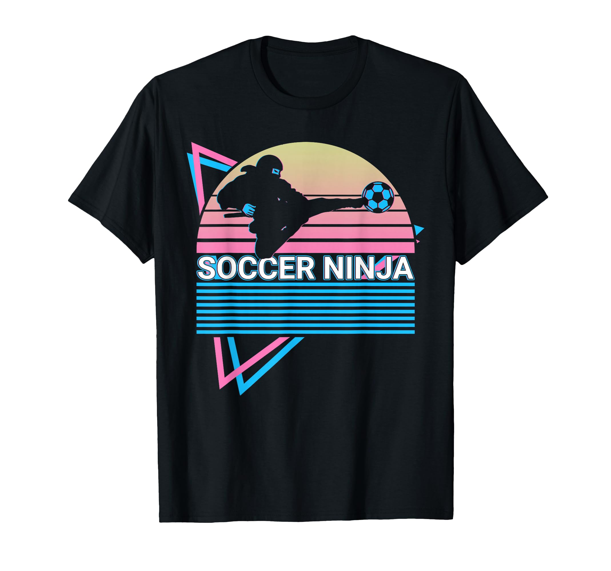 Soccer Ninja Soccer Player T-Shirt - Fun Novelty Design for Adults - T-Shirt, Sweatshirt, Hoodie