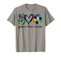 Peace Love Soccer Player Tie Dye Soccer T-Shirt - Graphic Print Unisex - T-Shirt, Sweatshirt, Hoodie