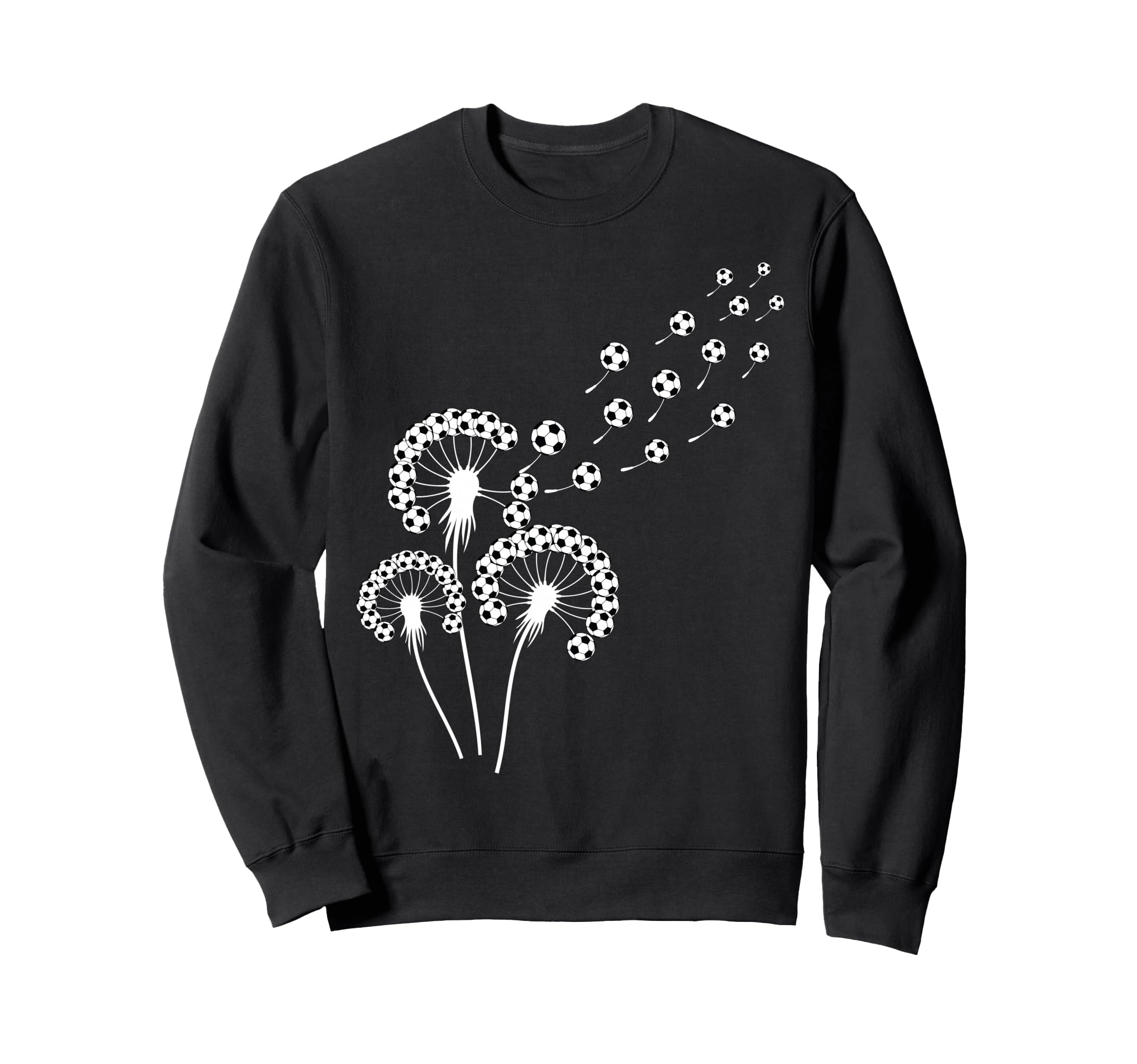 Dandelion Soccer Ball Stuff Sweatshirt - Custom Art Print for Adults - T-Shirt, Sweatshirt, Hoodie