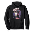 Gamer Cat Kitten Arcade Gamer Gaming Hoodie - Aesthetic Graphic Unisex - T-Shirt, Sweatshirt, Hoodie