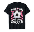 Just Who Loves Soccer Soccer Football T-Shirt - Trendy Graphic for Adults - T-Shirt, Sweatshirt, Hoodie