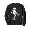 Soccer Valentines Day Heart Love Sweatshirt - Aesthetic Graphic Unisex - T-Shirt, Sweatshirt, Hoodie