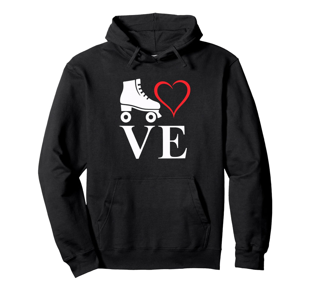 I Love Roller Skating 70S 80S Hoodie - Fun Novelty Design for Adults - T-Shirt, Sweatshirt, Hoodie