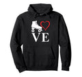 I Love Roller Skating 70S 80S Hoodie - Fun Novelty Design for Adults - T-Shirt, Sweatshirt, Hoodie