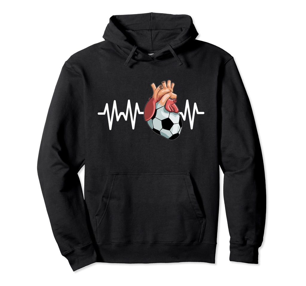 Soccer Anatomical Heart Futbol Lovers Hoodie - Streetwear Style Men Women - T-Shirt, Sweatshirt, Hoodie