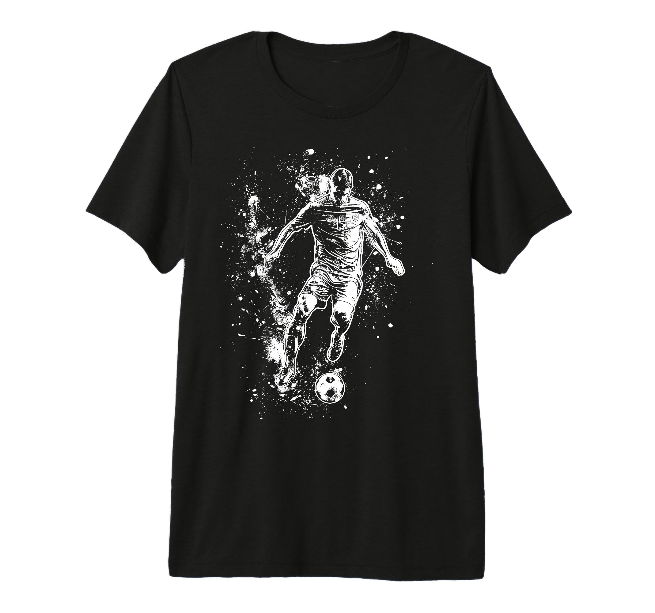 Soccer Player Sports Football T-Shirt - Novelty Apparel Men Women - T-Shirt, Sweatshirt, Hoodie