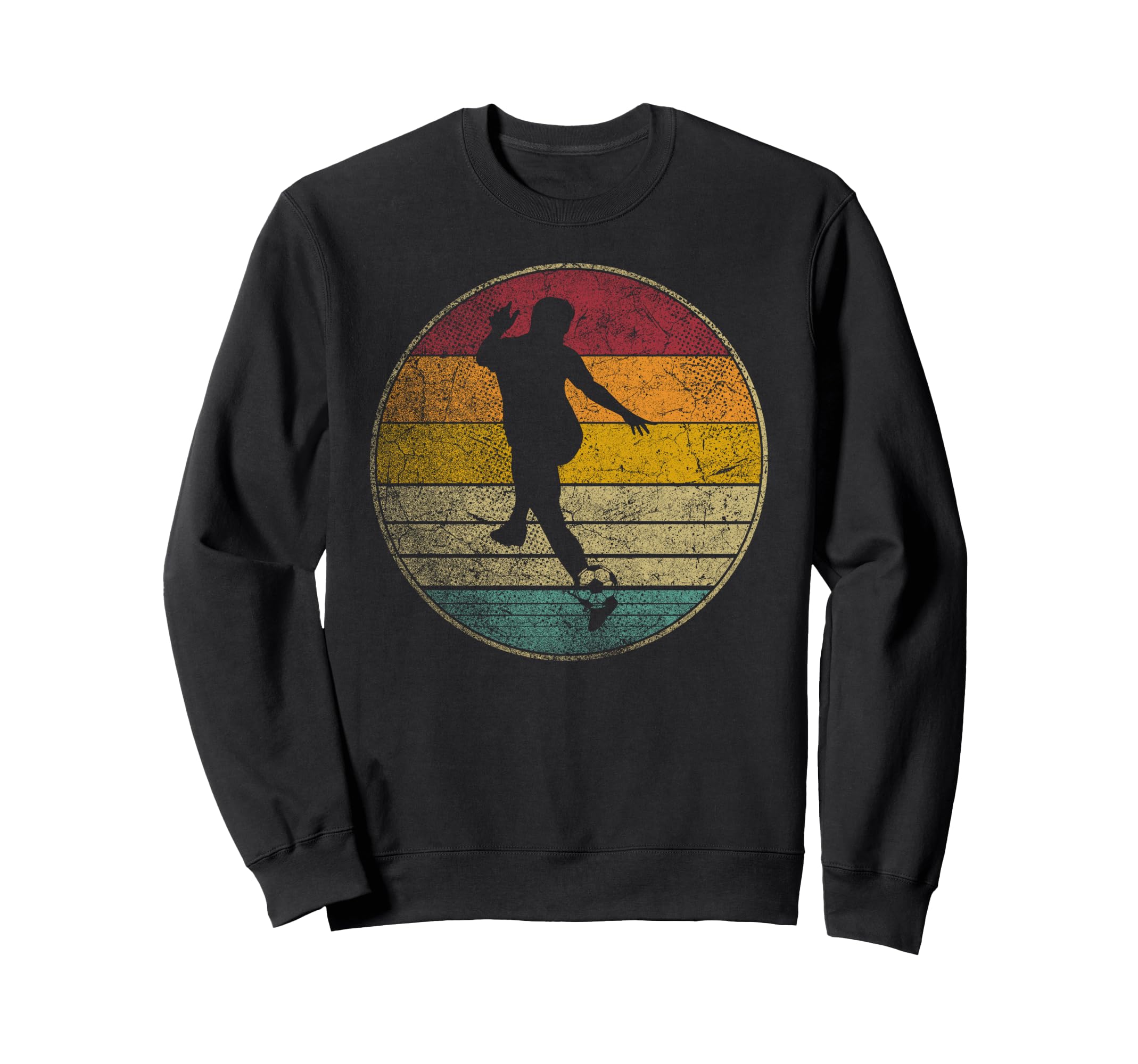 Soccer Sun Football Ball Goal Sweatshirt - Custom Art Print Men Women - T-Shirt, Sweatshirt, Hoodie