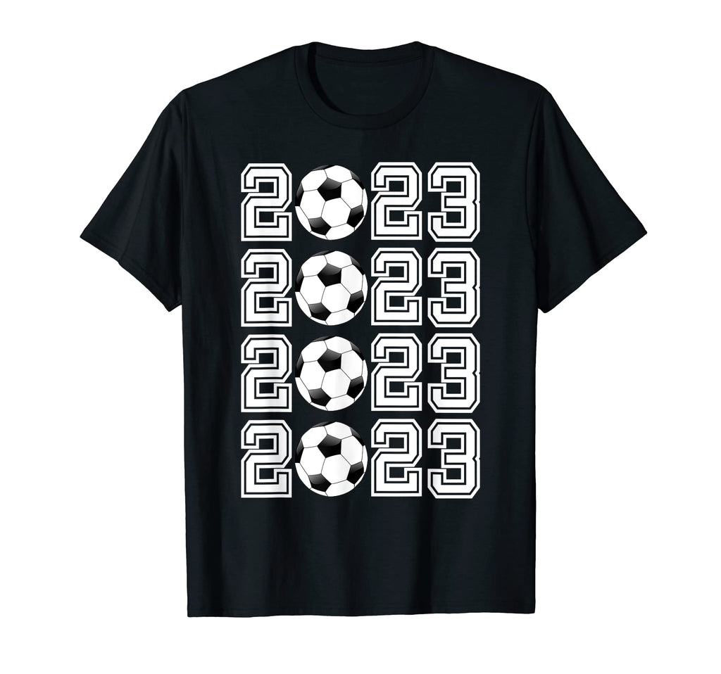 Class 2023 Soccer Ball Senior Grad T-Shirt - Streetwear Style Unisex - T-Shirt, Sweatshirt, Hoodie