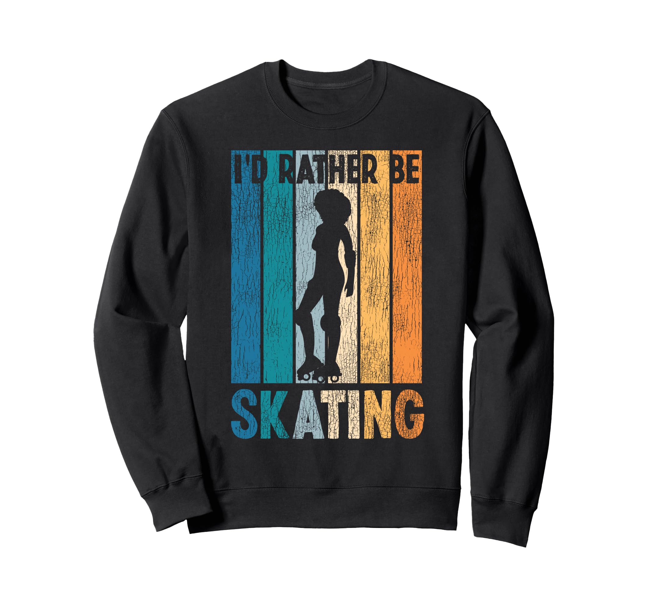Roller Skating Skate 1970S Sweatshirt - Unique Graphic Men Women - T-Shirt, Sweatshirt, Hoodie
