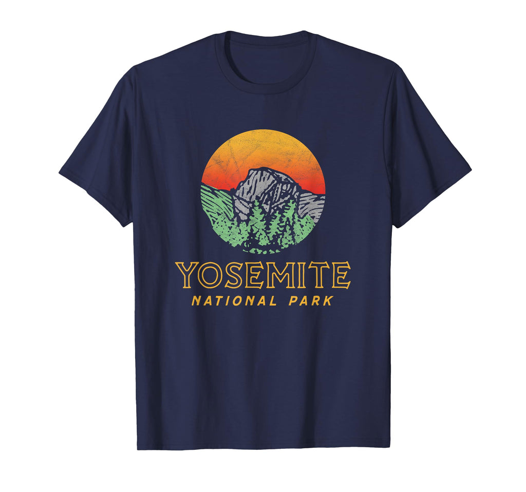 Yosemite National Park Half Dome T-Shirt - Fun Novelty Design Men Women - T-Shirt, Sweatshirt, Hoodie