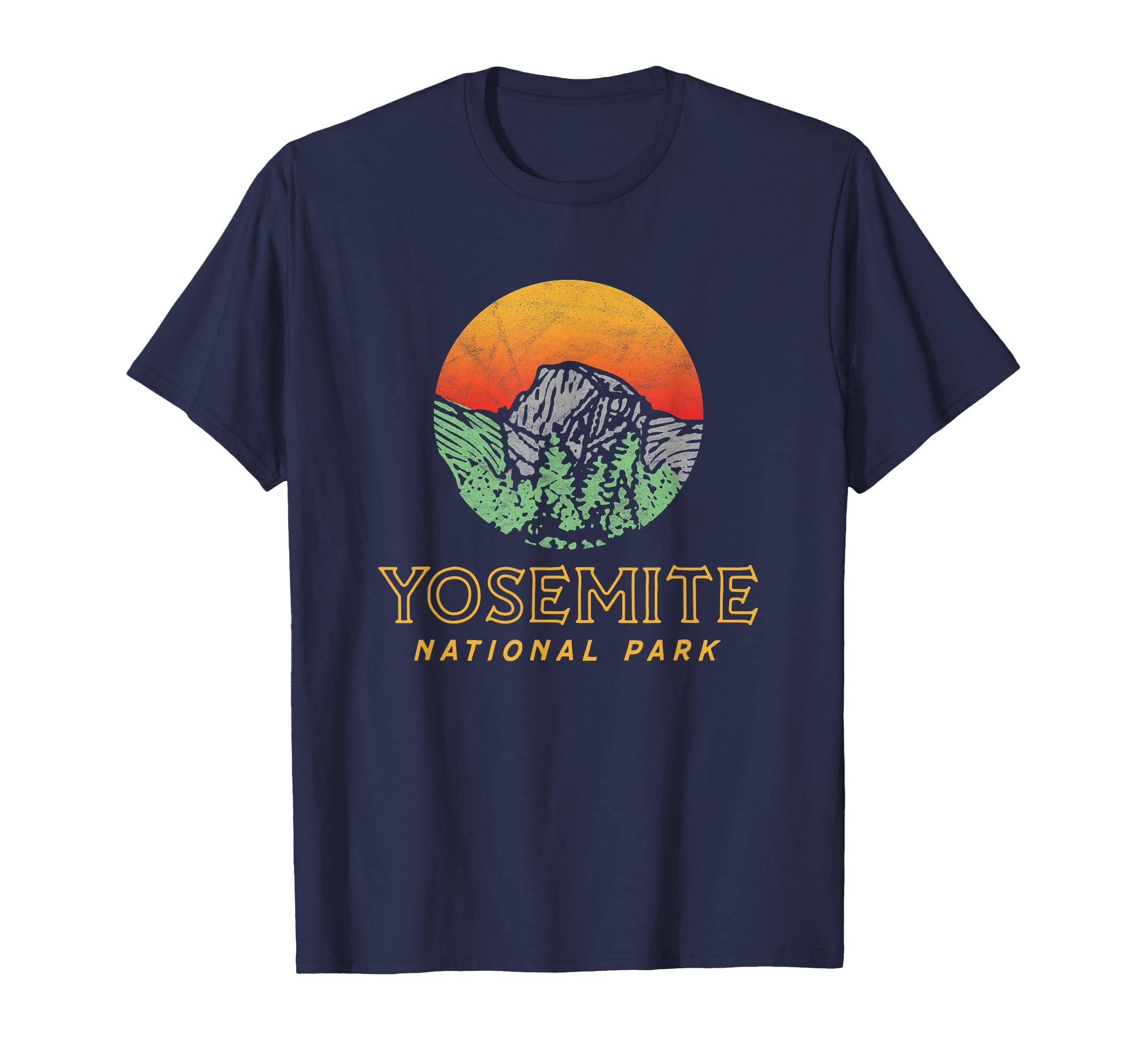 Yosemite National Park Half Dome T-Shirt - Fun Novelty Design Men Women - T-Shirt, Sweatshirt, Hoodie