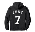 Aunt Team 7 Basketball Hockey Football Hoodie - Custom Art Print Unisex - T-Shirt, Sweatshirt, Hoodie