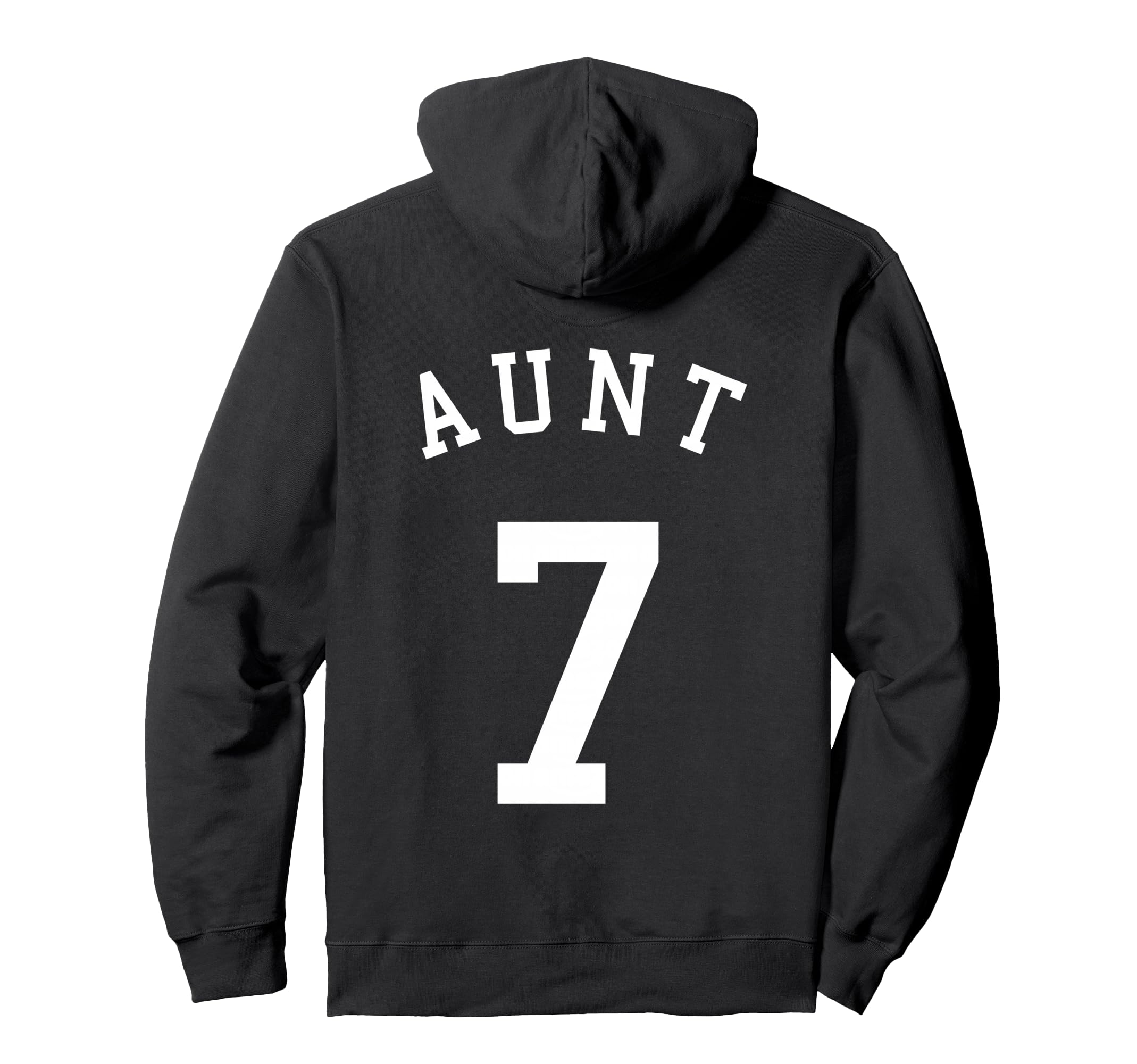 Aunt Team 7 Basketball Hockey Football Hoodie - Custom Art Print Unisex - T-Shirt, Sweatshirt, Hoodie