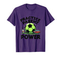 Practice Parent Power Soccer Mom T-Shirt - Minimalist Print Men Women - T-Shirt, Sweatshirt, Hoodie