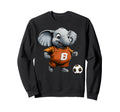 Football Elephants Sweatshirt - Novelty Apparel Unisex - T-Shirt, Sweatshirt, Hoodie