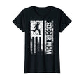 Soccer Mom American Flag Proud Soccer T-Shirt - Unique Graphic for Adults - T-Shirt, Sweatshirt, Hoodie