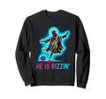 He Is Rizzin Christian Religious Sweatshirt - Custom Art Print for Adults - T-Shirt, Sweatshirt, Hoodie