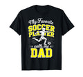 Soccer My Favorite Soccer Player Calls Me T-Shirt - Graphic Print Unisex - T-Shirt, Sweatshirt, Hoodie