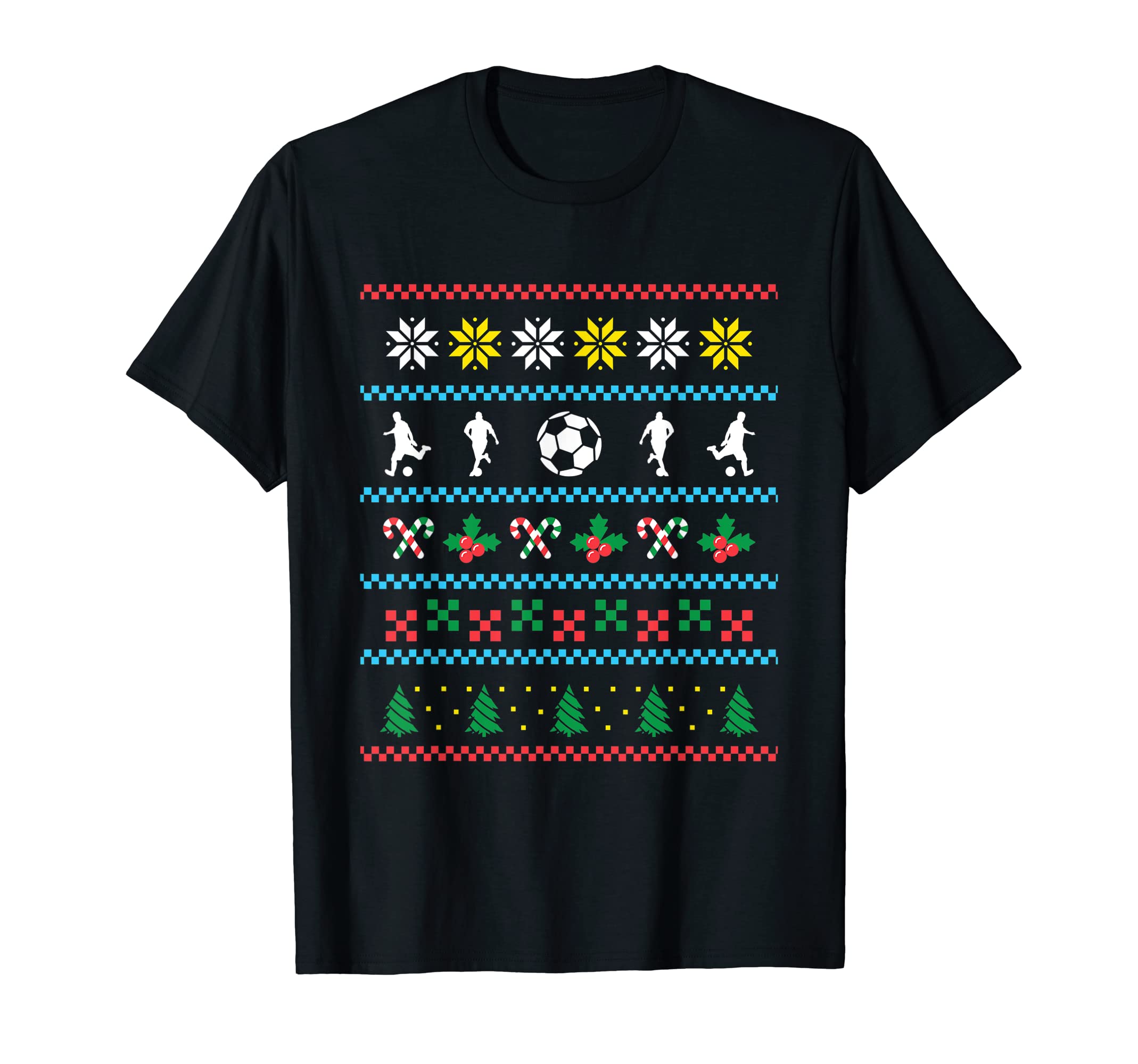 Sport X Mas Soccer T-Shirt - Fun Novelty Design for Adults - T-Shirt, Sweatshirt, Hoodie