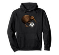 Funny Kiwi Bird Soccer Ball New Hoodie - Fun Novelty Design Men Women - T-Shirt, Sweatshirt, Hoodie