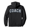 Coach Sports Trainer Varsity White And Hoodie - Graphic Print Men Women - T-Shirt, Sweatshirt, Hoodie