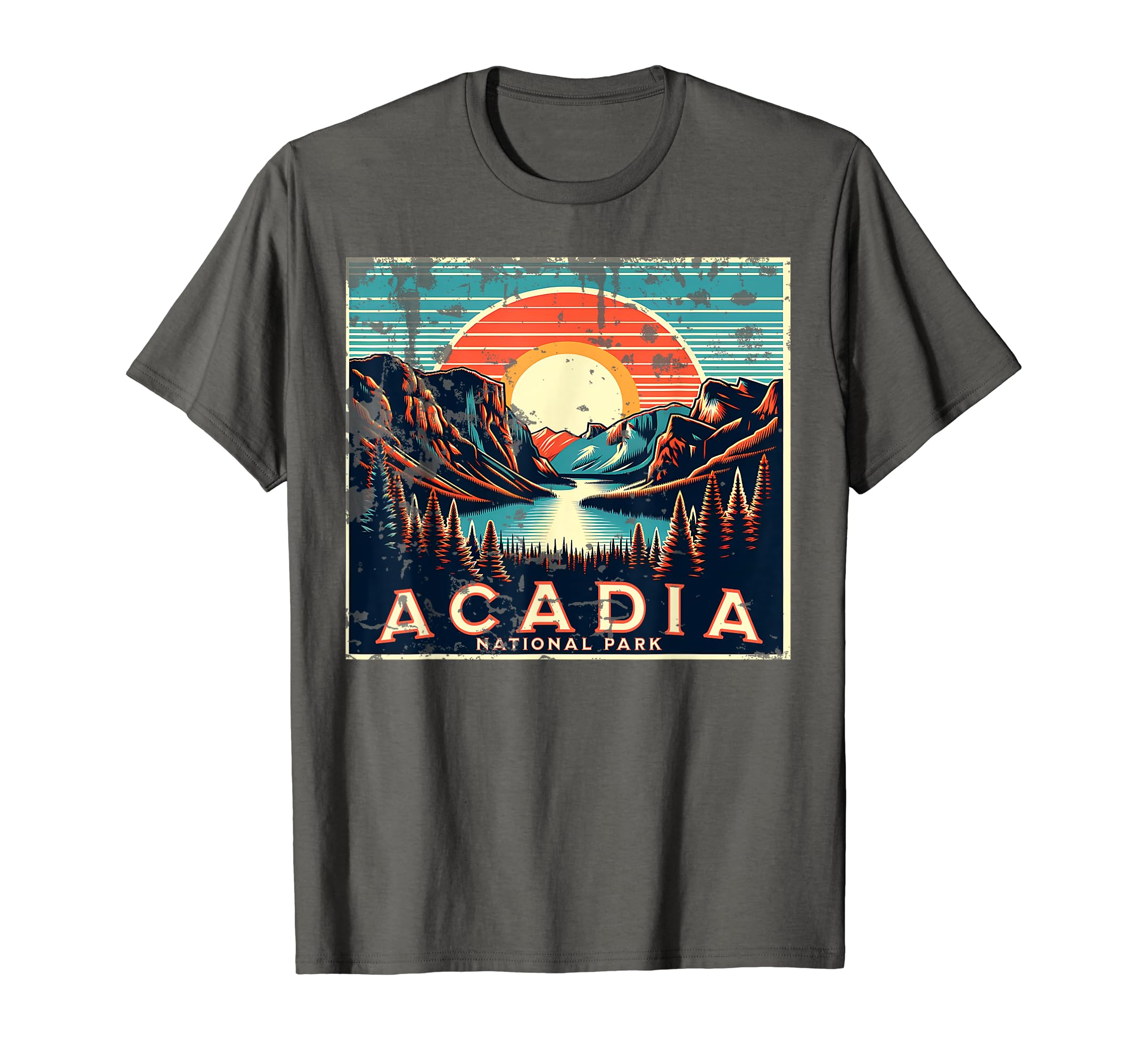 Acadia National Park Maine Usa Sweatshirt - Graphic Print for Adults - T-Shirt, Sweatshirt, Hoodie