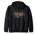 Crater Lake National Park Oregon Hoodie - Fun Novelty Design for Adults - T-Shirt, Sweatshirt, Hoodie