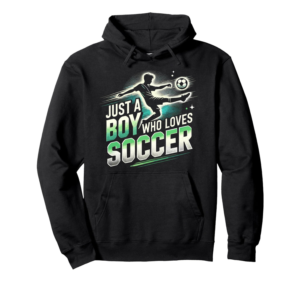Soccer Just Who Loves Soccer Soccer Hoodie - Casual Everyday Wear Unisex - T-Shirt, Sweatshirt, Hoodie