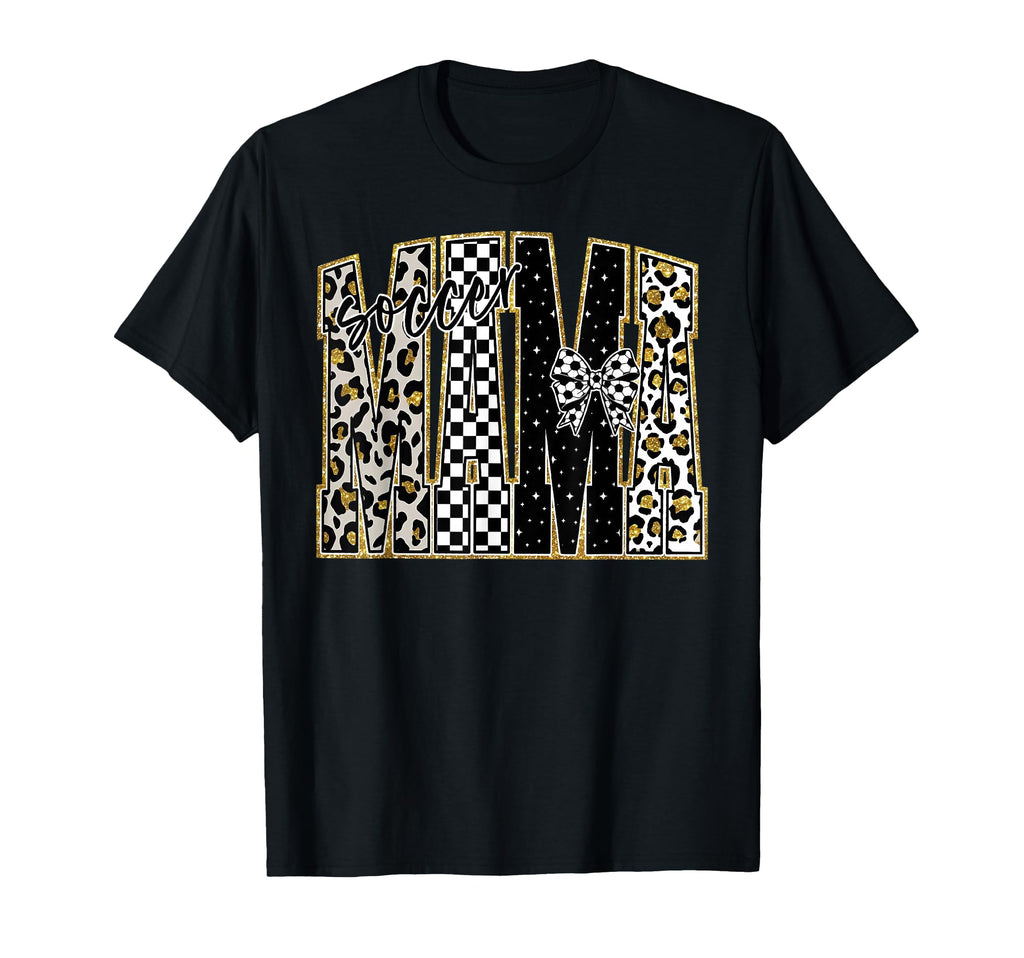 Soccer Mama Game Day Trendy Sports Mom T-Shirt - Trendy Graphic Men Women - T-Shirt, Sweatshirt, Hoodie