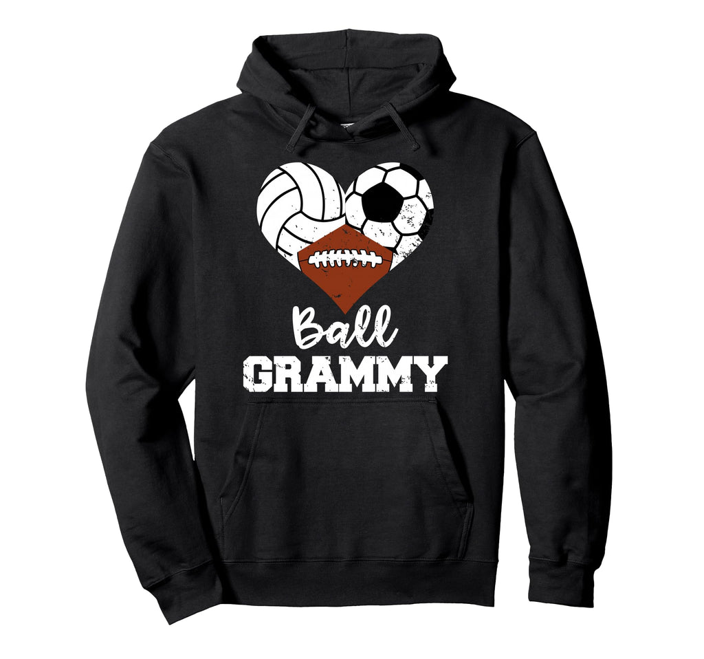 Ball Grammy Heart Funny Volleyball Hoodie - Unique Graphic for Adults - T-Shirt, Sweatshirt, Hoodie