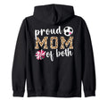 Proud Cheerleader Soccer Player Mom Hoodie - Novelty Apparel Men Women - T-Shirt, Sweatshirt, Hoodie