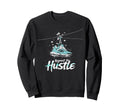 Respect Hustle Old School Beats Sweatshirt - Fun Novelty Design Men Women - T-Shirt, Sweatshirt, Hoodie