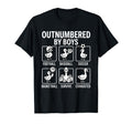 Outnumbered Ducklings Football Soccer T-Shirt - Trendy Graphic Unisex - T-Shirt, Sweatshirt, Hoodie