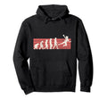 Handball Player Handball Team Evolution Hoodie - Graphic Print Men Women - T-Shirt, Sweatshirt, Hoodie