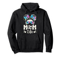 Soccer Karate Mom Life Messy Bun Hoodie - Streetwear Style for Adults - T-Shirt, Sweatshirt, Hoodie