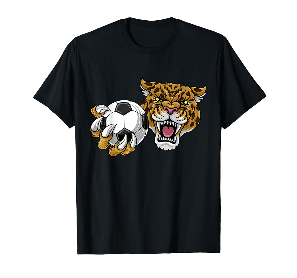 Jaguar Leopard Cheetah Soccer Ball T-Shirt - Unique Graphic Men Women - T-Shirt, Sweatshirt, Hoodie