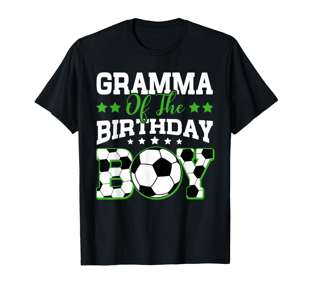 Gramma Birthday Soccer Family Matching T-Shirt - Minimalist Print Unisex - T-Shirt, Sweatshirt, Hoodie