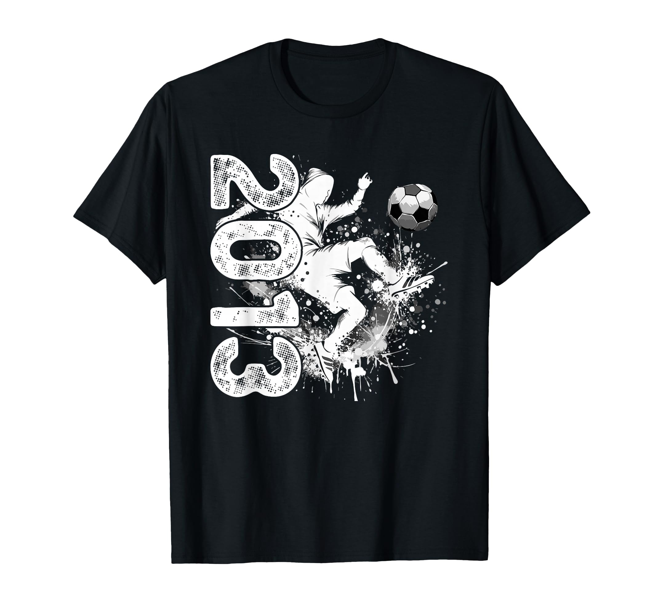 13Th Birthday Soccer 2013 Kick T-Shirt - Streetwear Style Men Women - T-Shirt, Sweatshirt, Hoodie