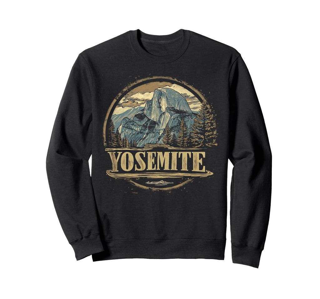 Yosemite Us National Park Sweatshirt - Casual Everyday Wear for Adults - T-Shirt, Sweatshirt, Hoodie