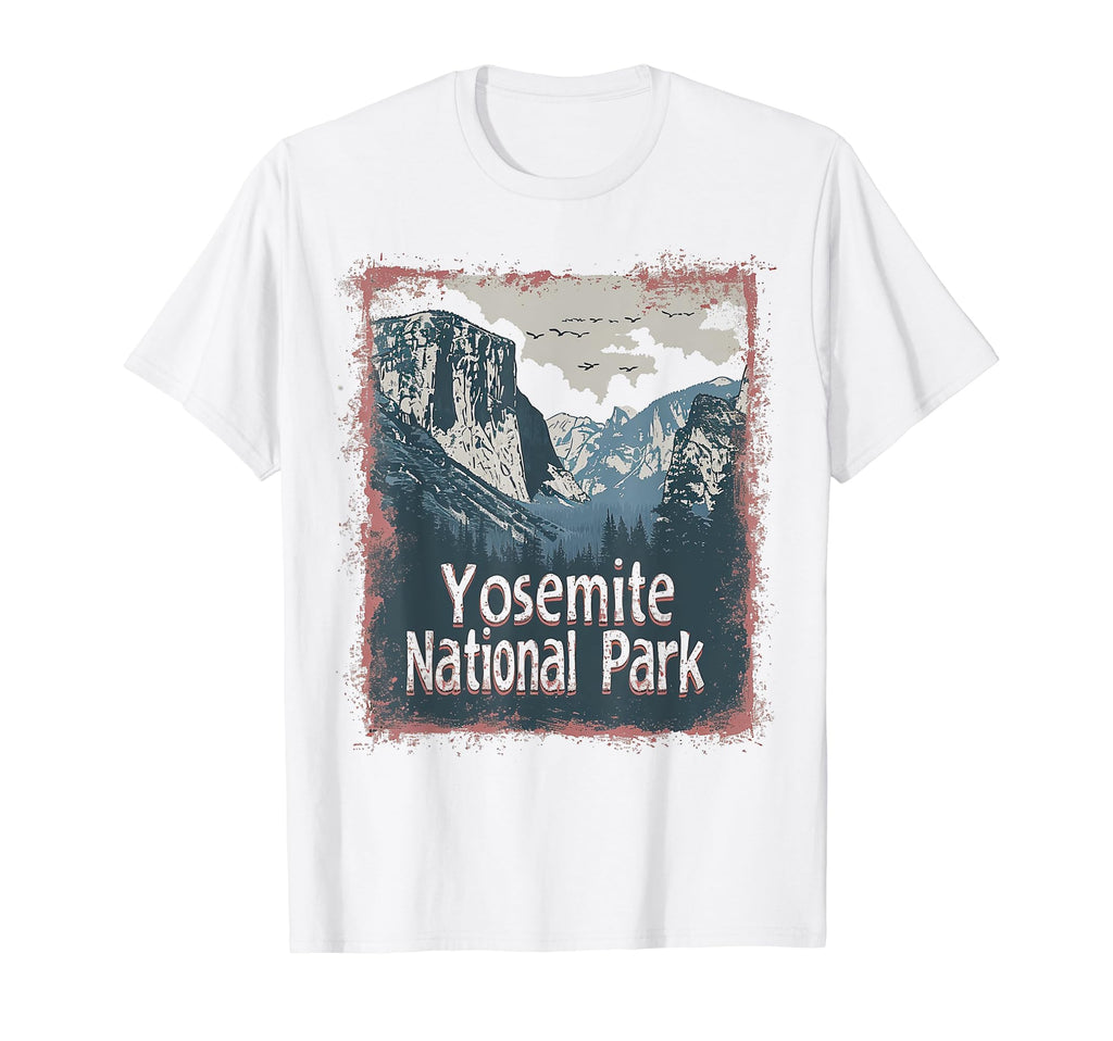 Yosemite Us National Park T-Shirt - Unique Graphic for Adults - T-Shirt, Sweatshirt, Hoodie