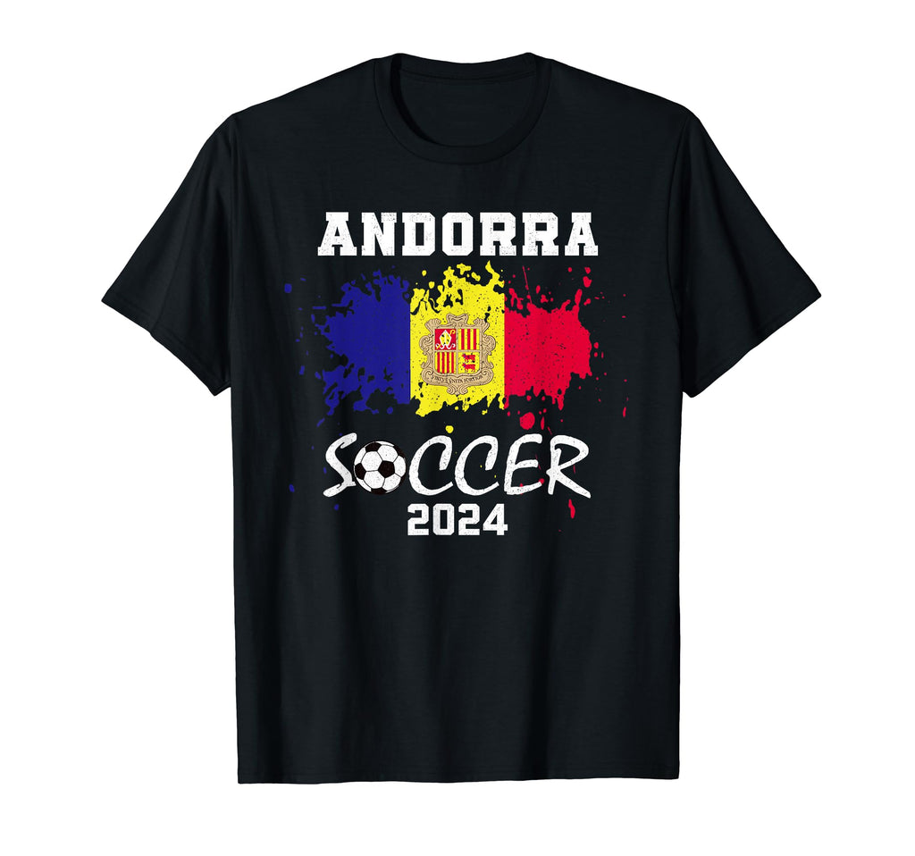 Andorra Andorran Football Soccer T-Shirt - Fun Novelty Design Unisex - T-Shirt, Sweatshirt, Hoodie