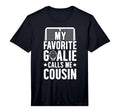My Favorite Hockey Goalie Cousin T-Shirt - Trendy Graphic for Adults - T-Shirt, Sweatshirt, Hoodie