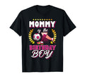 Mommy Birthday Soccer Player Matching T-Shirt - Fun Novelty Design Unisex - T-Shirt, Sweatshirt, Hoodie
