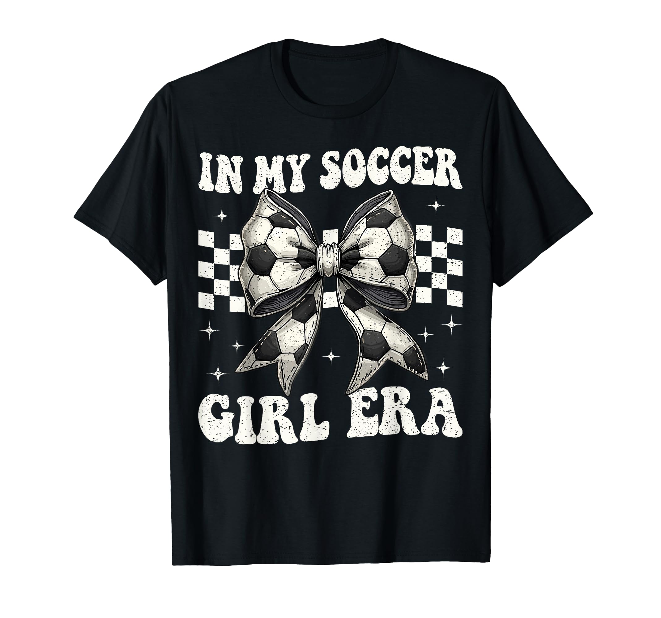 My Soccer Era Coquette Bow Soccer T-Shirt - Aesthetic Graphic Men Women - T-Shirt, Sweatshirt, Hoodie
