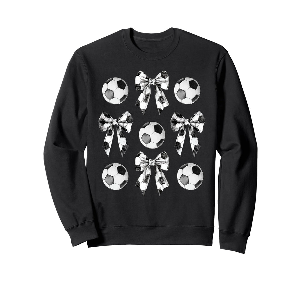 Coach Trainer Soccer Bow Coquette Mom Sweatshirt - Streetwear Style Unisex - T-Shirt, Sweatshirt, Hoodie