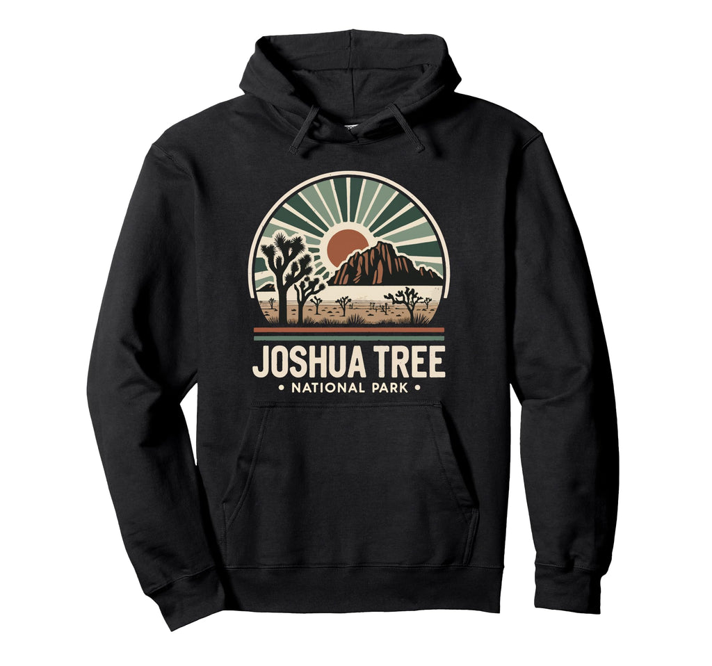 Joshua Tree National Park Hike Camping Hoodie - Streetwear Style Unisex - T-Shirt, Sweatshirt, Hoodie