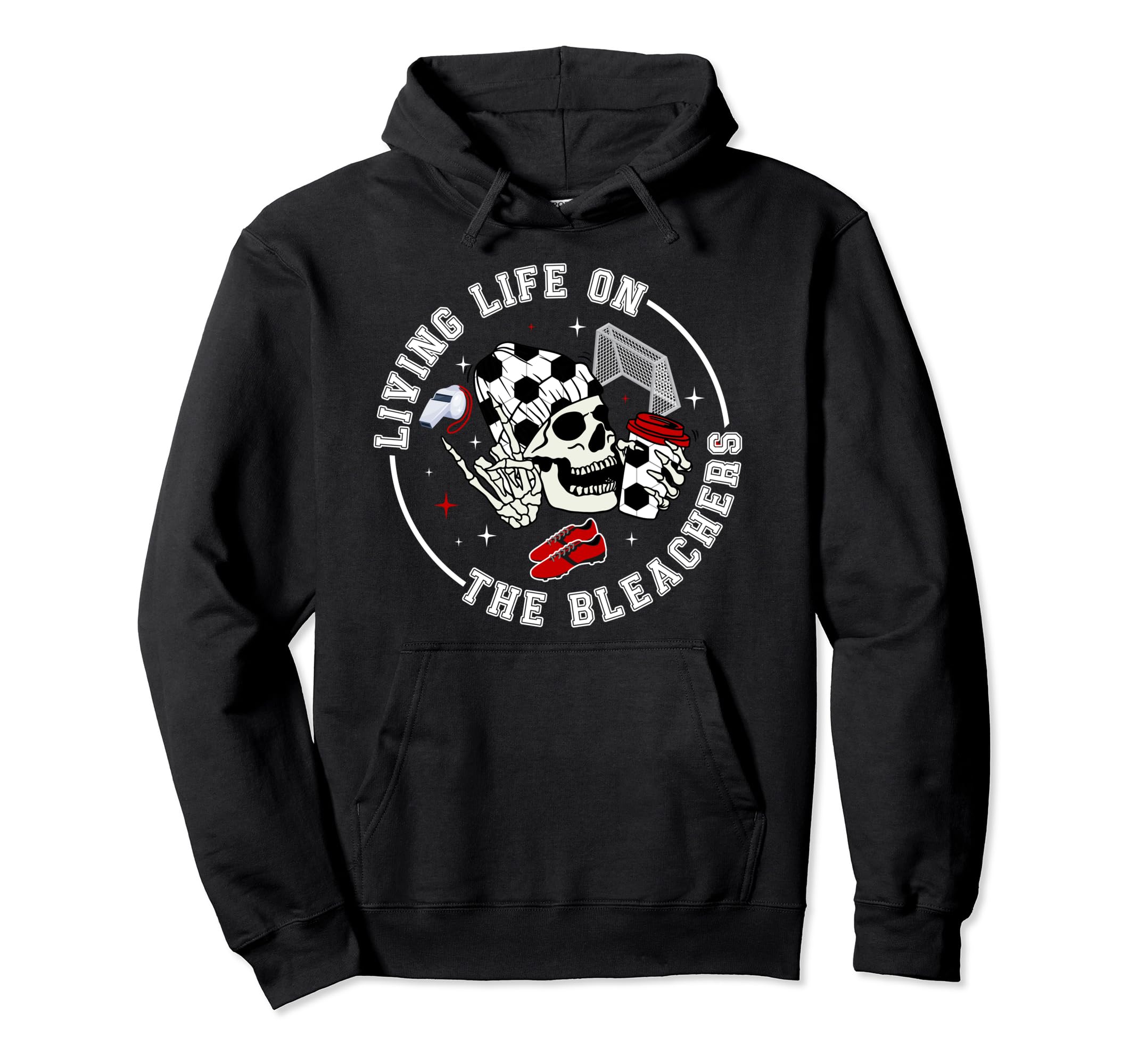 Bleachers Soccer Keeper Mom Soccer Hoodie - Aesthetic Graphic Unisex - T-Shirt, Sweatshirt, Hoodie