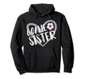 Soccer Goalie Sister Heart Hoodie - Streetwear Style for Adults - T-Shirt, Sweatshirt, Hoodie